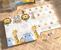 שטיח פעילות מתקפל עשוי XPE איכותי דו-צדדי בגודל 180X195 עובי 1 סמ דגם Safari