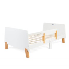 מיטת מעבר מעוצבת עם מעקה נייד ארוך ניתן להסרה דגם נומי