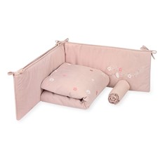 סט מצעים למיטת תינוק דגם קורדורוי Butterfly