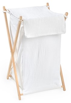 סל כביסה טטרא דגם מעמד בשילוב עץ