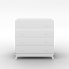 שידה לתינוק רוחב 100 סמ מאובזרת במסילות טריקה שקטה דגם דורי