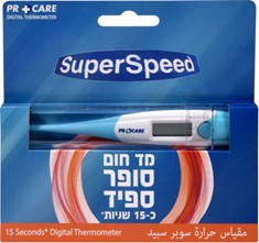 מד-חום דיגיטלי סופר ספיד עם קצה גמיש דגם Procare Super Speed