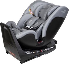 כסא בטיחות מסתובב בתקן I-Size מלידה ועד גובה 125 סמ כולל גגון דגם Swivel Grow Max 360