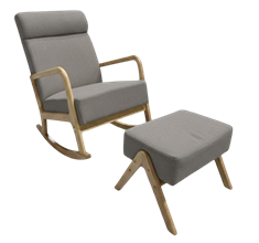 כורסת הנקה כולל הדום דגם שוהם