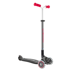 קורקינט לילדים ונוער עם אורות, ידית מתקפלת, כיוונון גובה ומדרך רחב דגם Master Lights