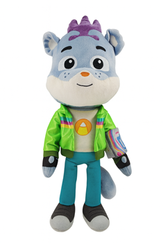 בובה דמות מקורית גדולה מסדרת חקירות חיתיות דגם Feature Plush