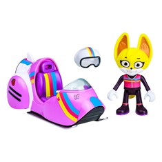 רכב שטח כולל דמות מסדרת חקירות חיתיות דגם Detective Kit & Sam Multi Terrain Motor - Swamp