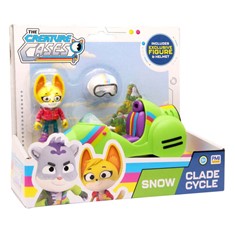 מגלשת שלג כולל דמות מסדרת חקירות חיתיות דגם Detective Kit & Sam Multi Terrain Motor - Snow