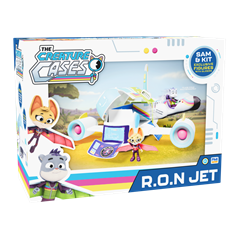 חקירות חיתיות סט מארז גדול דגם Ron Jet