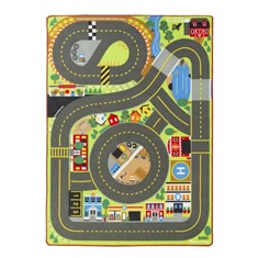 שטיח משחק מסלול מכוניות גדול דגם Jumbo Roadway Activity Rug