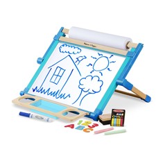 לוח מגנטי שולחני דו צדדי דגם Deluxe Double-Sided Tabletop Easel