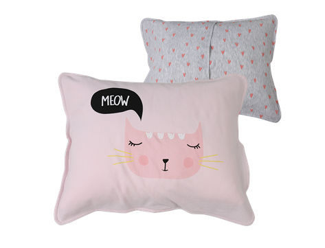 ורוד בהיר מודפס OS