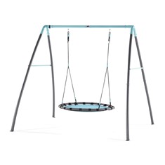 מתקן חצר עם נדנדת ציפור דגם Premium Metal Nest Swing with Mist
