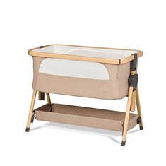 עריסה תינוק מתכווננת ונושמת דגם Lunar Bedside Crib
