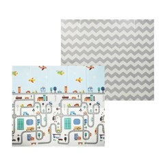 שטיח פעילות מתקפל עשוי XPE איכותי דו-צדדי בגודל 180X195 עובי 1 סמ דגם Vehicle