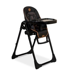 כסא אוכל בעל ריפוד דמוי עור דגם Woody Regular